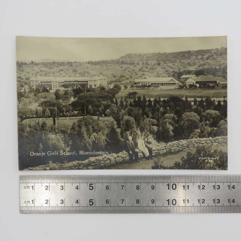 Vintage unused of Oranje Girls School Bloemfontein