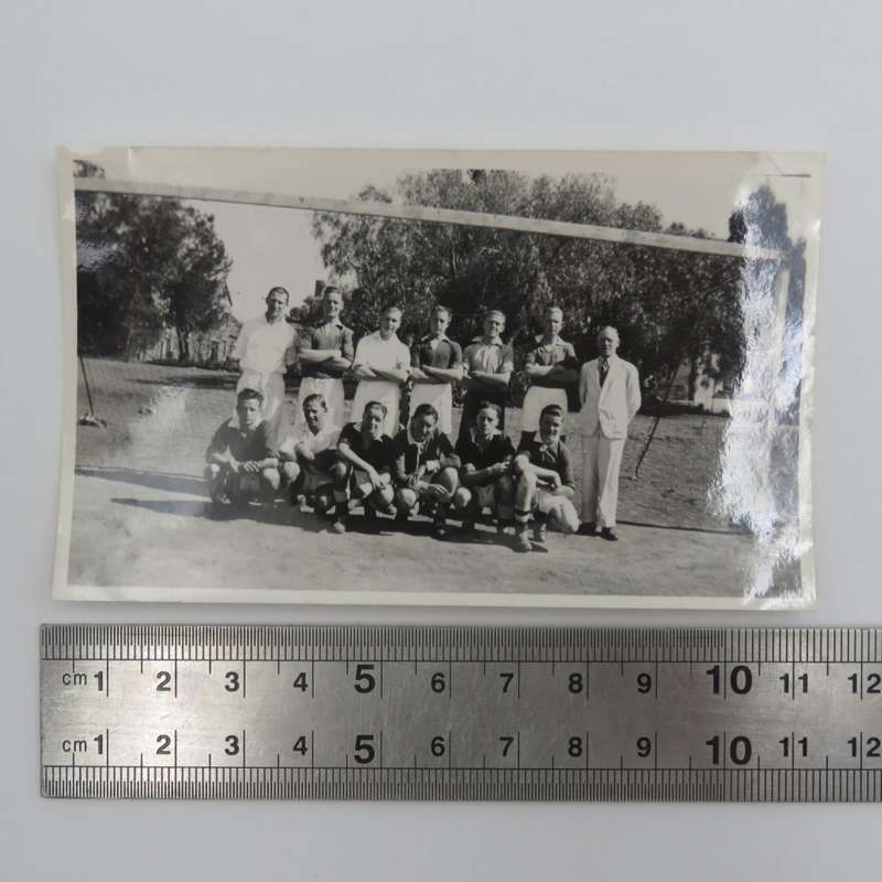 1935 photo of the Ramblers soccer club team