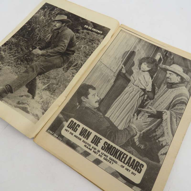 Kid die swerwer no 164 (Kid no 2) Afrikaans photo comic book