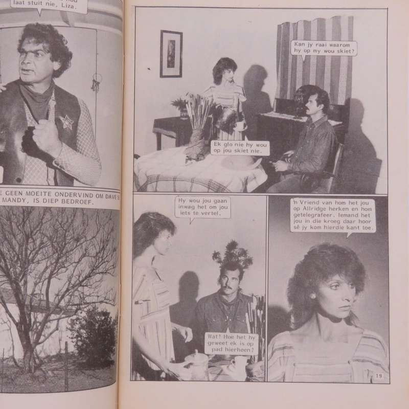 Kid die swerwer no 164 (Kid no 2) Afrikaans photo comic book