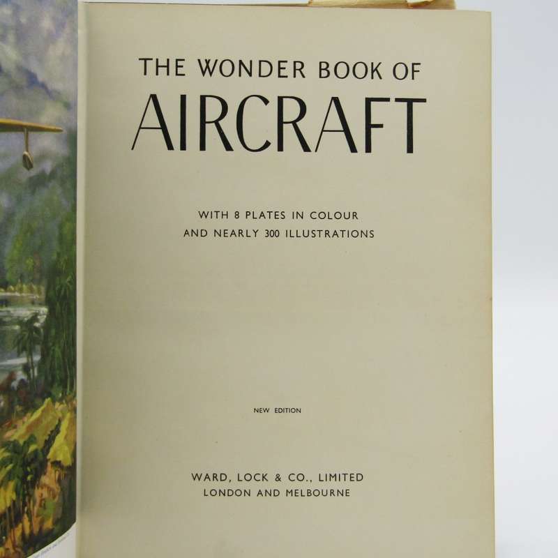 The Wonder book of Aircraft - dust cover damaged
