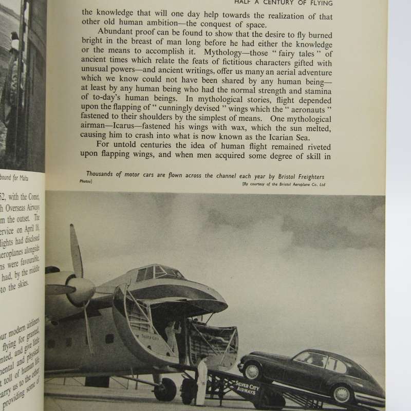The Wonder book of Aircraft - dust cover damaged