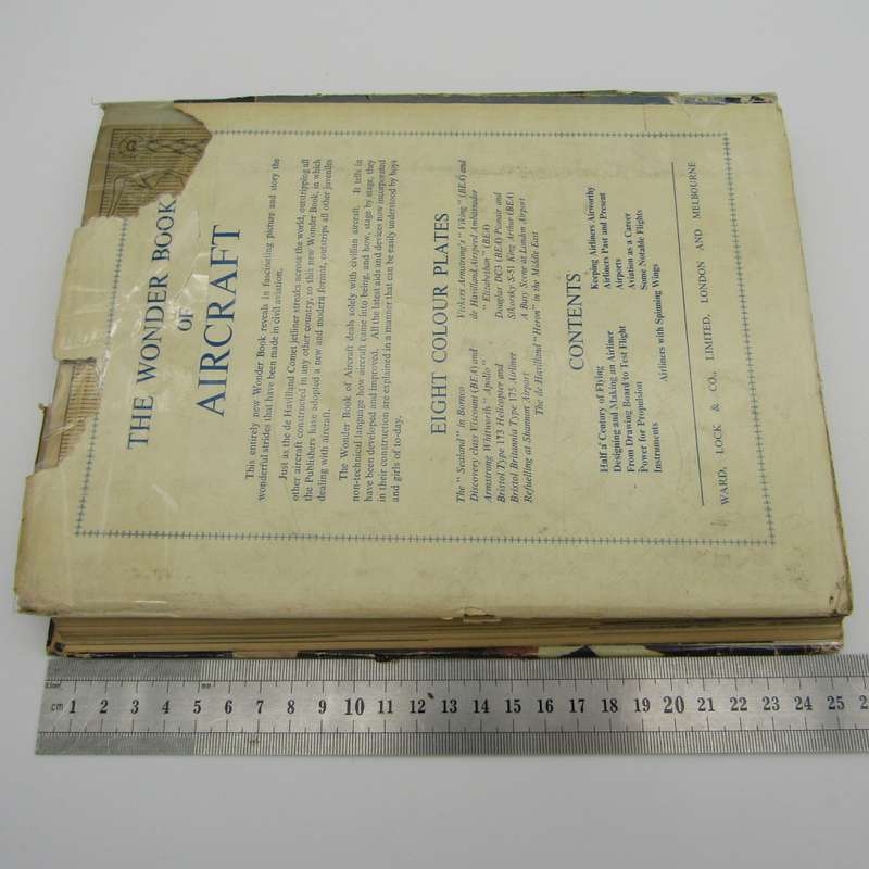 The Wonder book of Aircraft - dust cover damaged