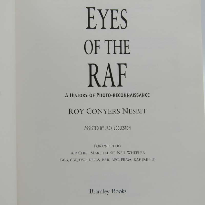 Eyes of the RAF - a History of photo - reconnaissance by Conyers Nesbit