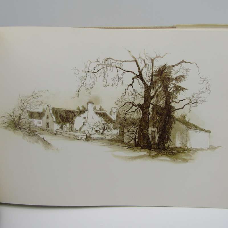 Eikestad - A collection of pen and wash drawings of Stellenbosch by Cora Coetzee