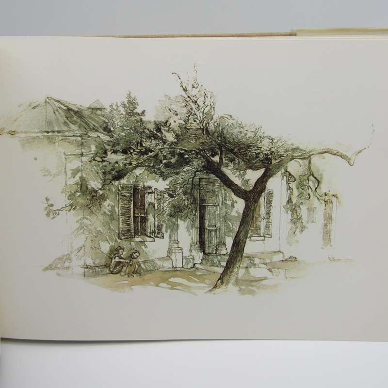 Eikestad - A collection of pen and wash drawings of Stellenbosch by Cora Coetzee