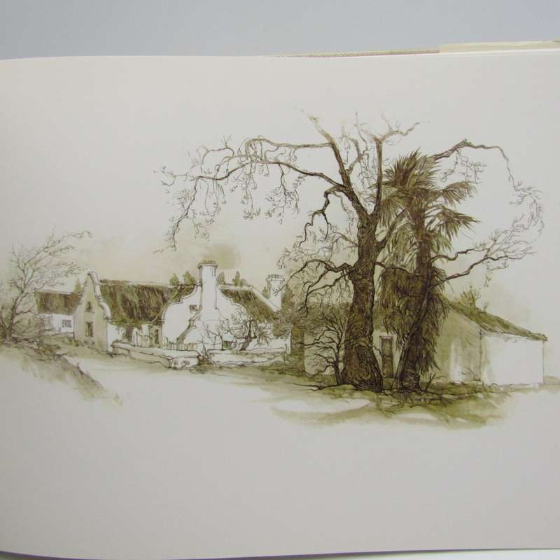 Eikestad - A collection of pen and wash drawings of Stellenbosch by Cora Coetzee
