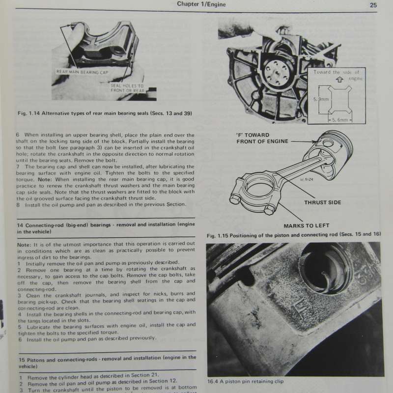 Haynes Mazda Pick-up B-1600 and B-1800 Owners workshop manual for all models 1972-1978