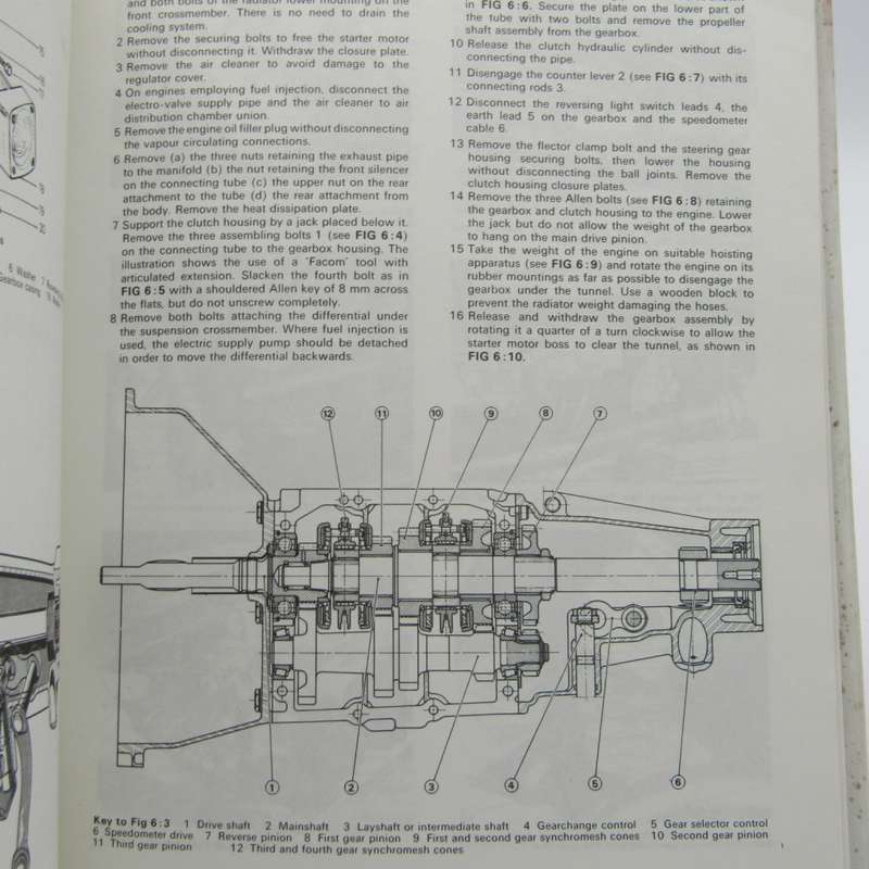 Autopress Ltd Peugeot 504 workshop manual for 1968-70 models