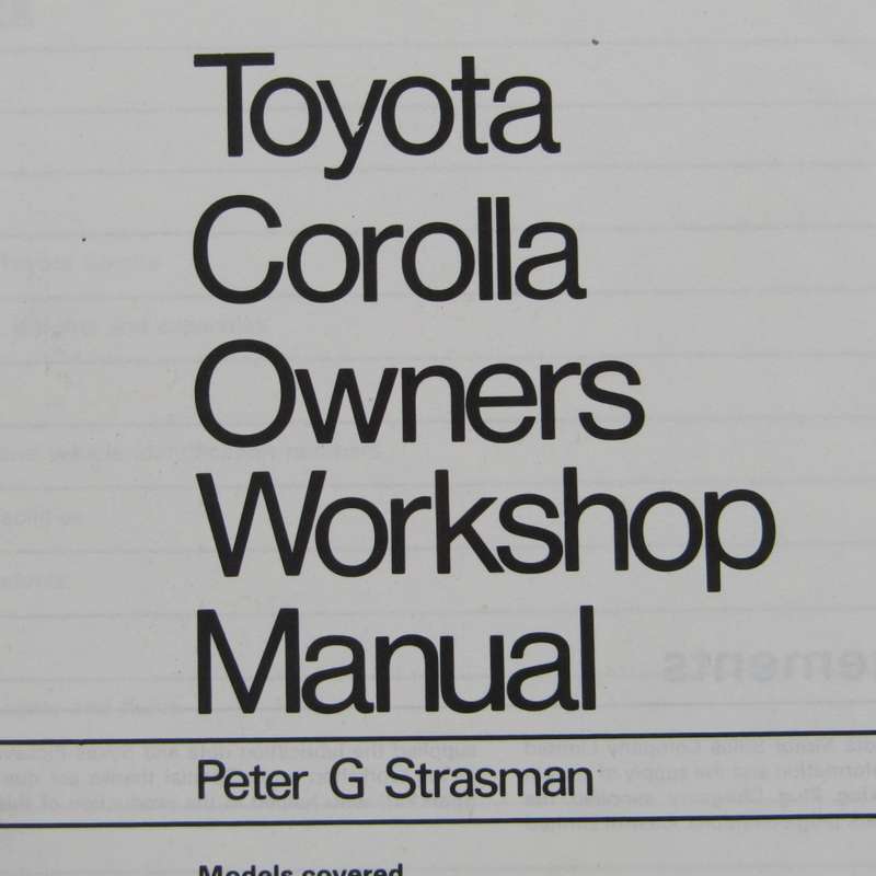 Haynes Toyota Carolla (FWD) Owners workshop manual - 1983 to 1984 models