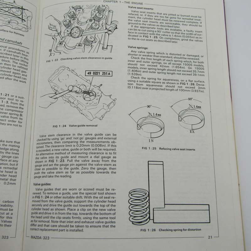 Autobooks Mazda New 323 Owners workshop manual for 1981-82 models