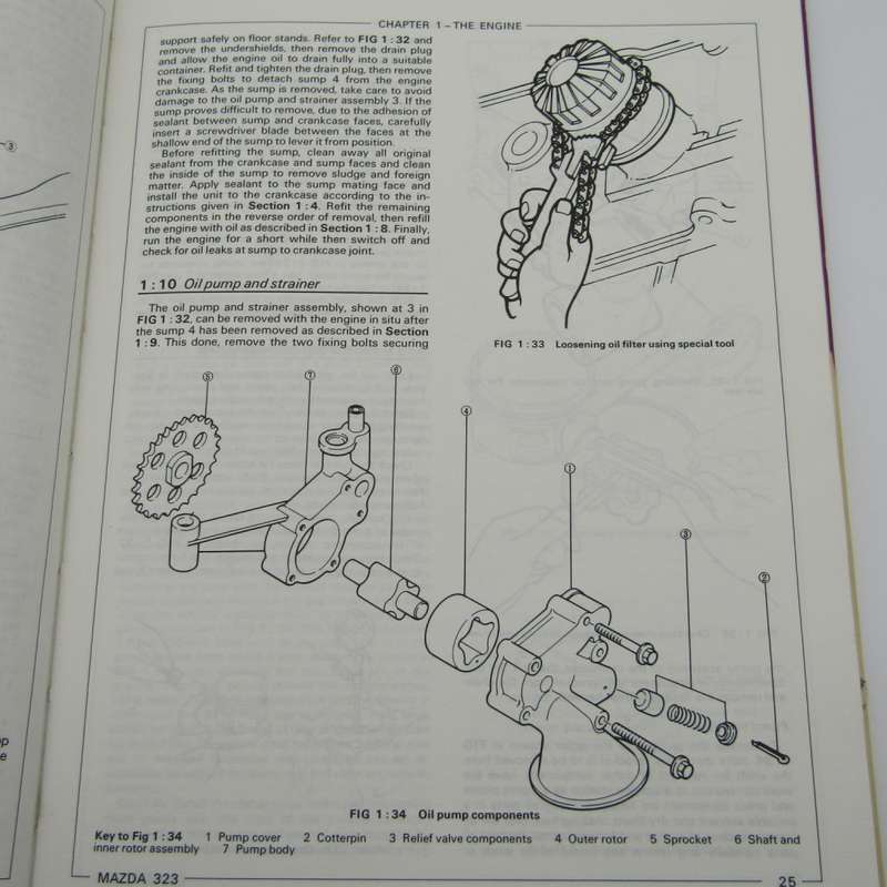 Autobooks Mazda New 323 Owners workshop manual for 1981-82 models