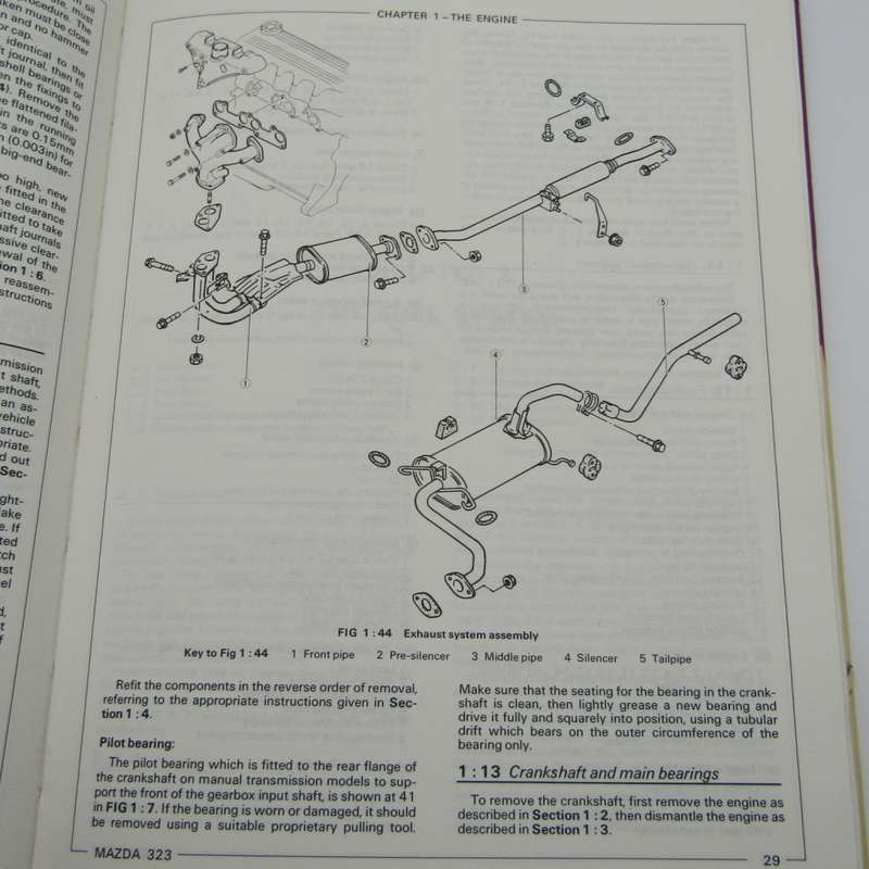 Autobooks Mazda New 323 Owners workshop manual for 1981-82 models