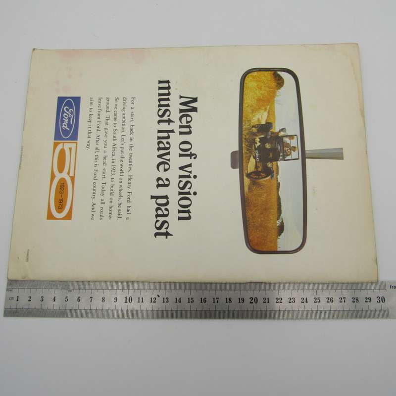 1973 Souvenir Programme for 18th National vintage and Veteran car rally