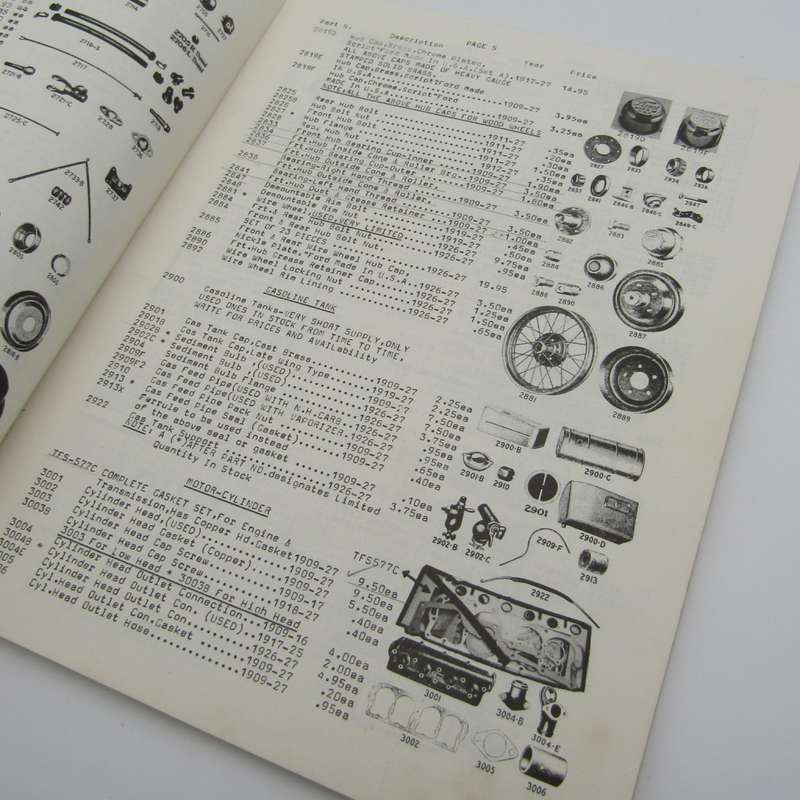 Ford Parts Obsolete 3 in 1 combined catalogue