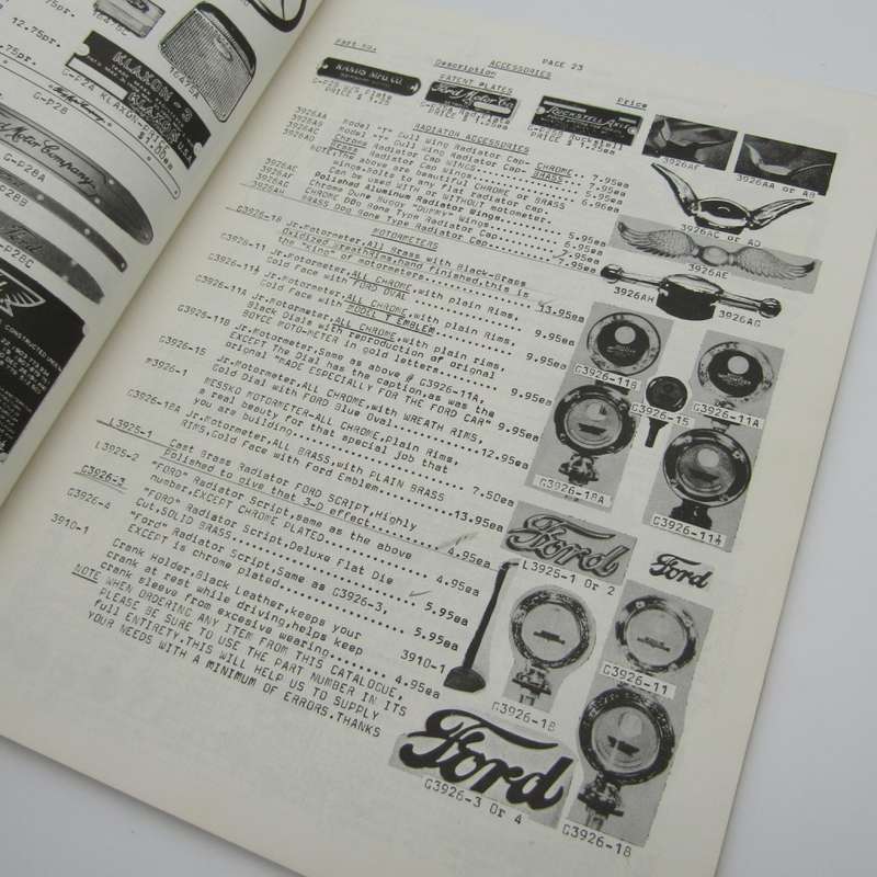 Ford Parts Obsolete 3 in 1 combined catalogue