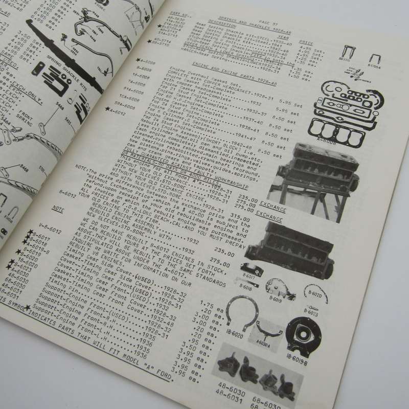 Ford Parts Obsolete 3 in 1 combined catalogue