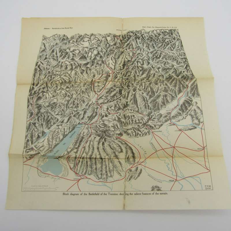 Johnson Battlefields of the world war plates set with 8 maps and 3 panoramic photos