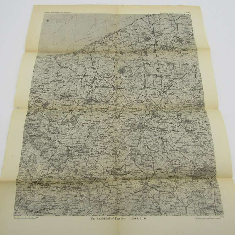 Johnson Battlefields of the world war plates set with 8 maps and 3 panoramic photos