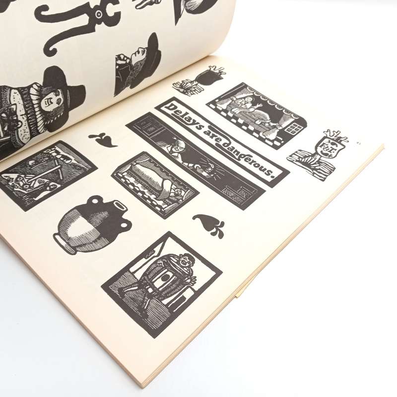 Pictorial Archive of Quaint Woodcuts in the Chap book style by Joseph Crawhall
