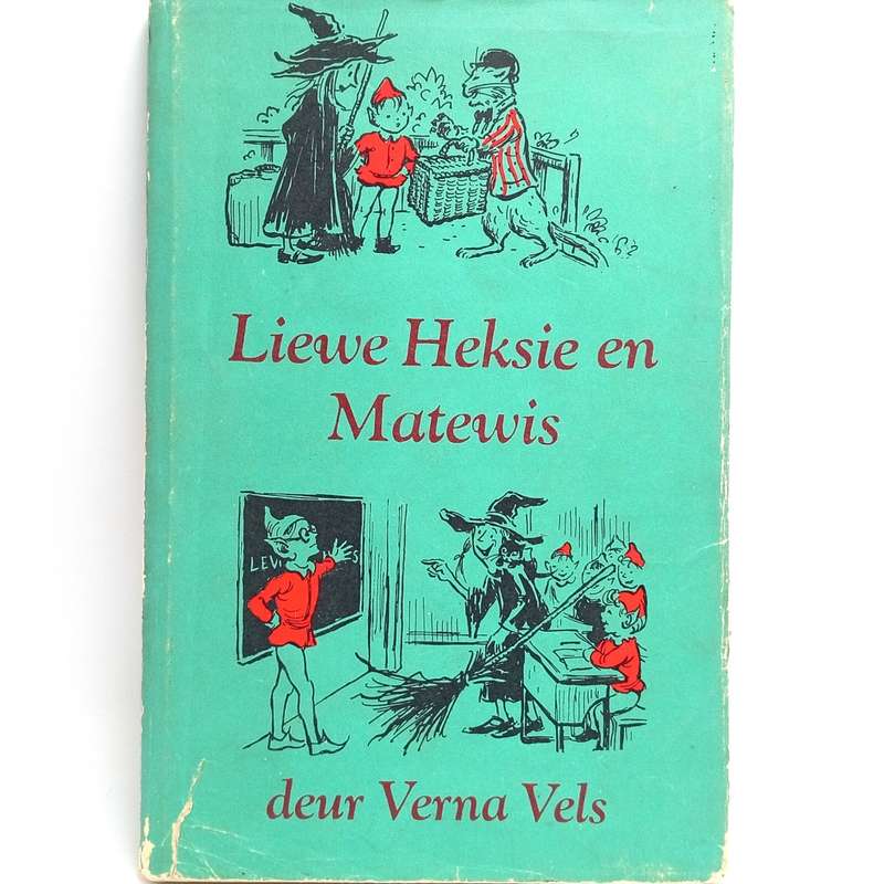 Stel van 4 Liewe Heksie boeke deur Verna Vels
