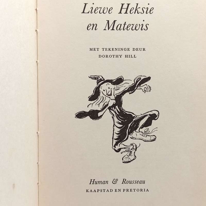 Stel van 4 Liewe Heksie boeke deur Verna Vels