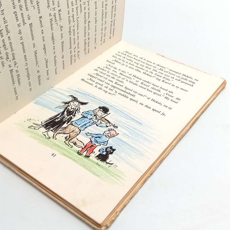Stel van 4 Liewe Heksie boeke deur Verna Vels