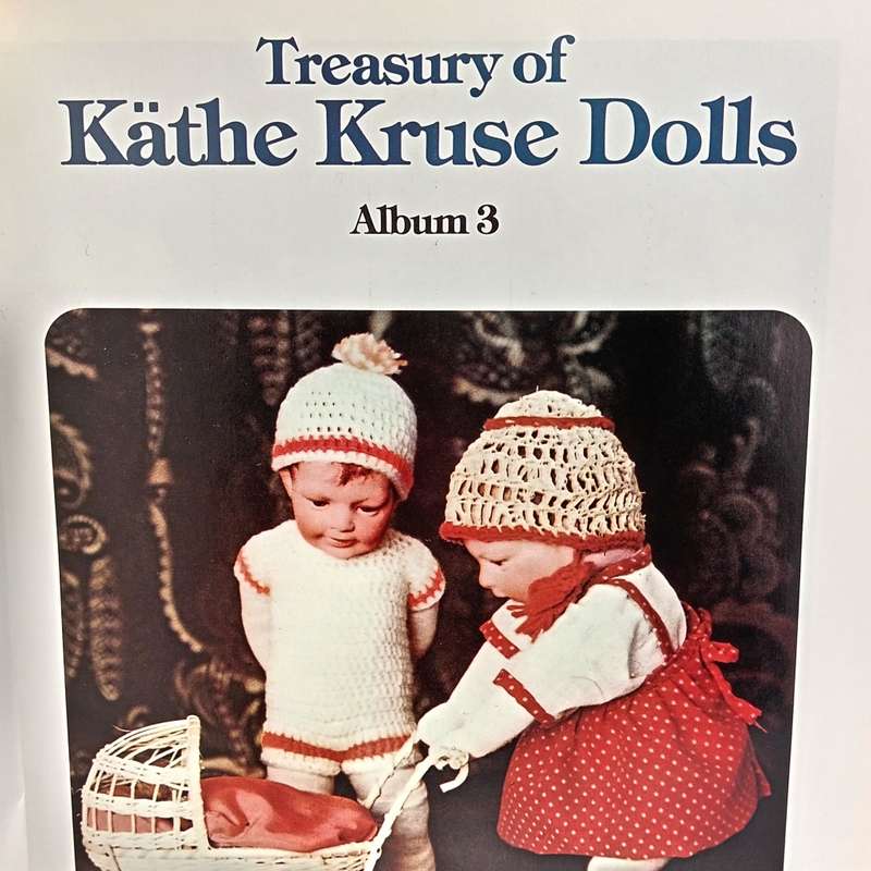 Set of 3 Treasury of Dolls books by Lydia Richter - Album 1,2 and 3