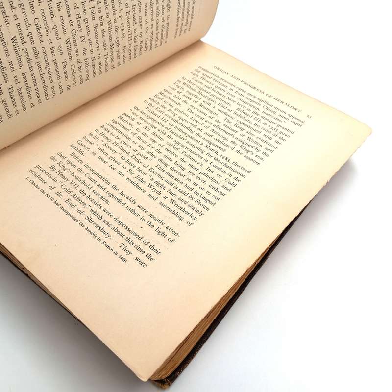 1910 First edition Heraldry Simplified - 1910 edition