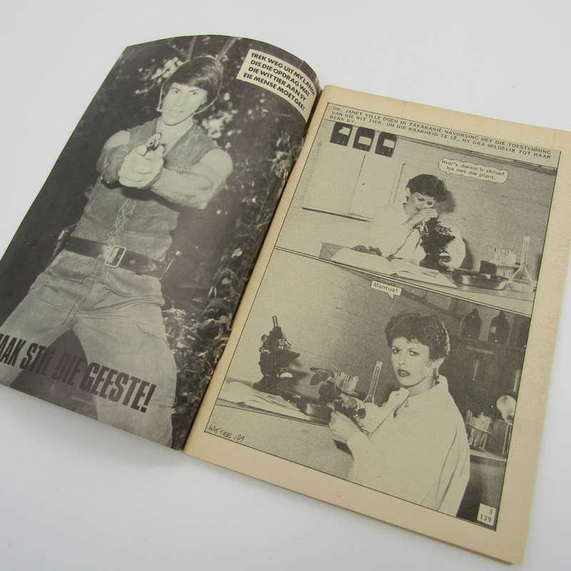 Afrikaans photo comic book - Die Wit Tier no 139 - very good condition