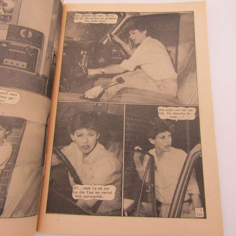 Afrikaans photo comic book - Die Wit Tier no 139 - very good condition