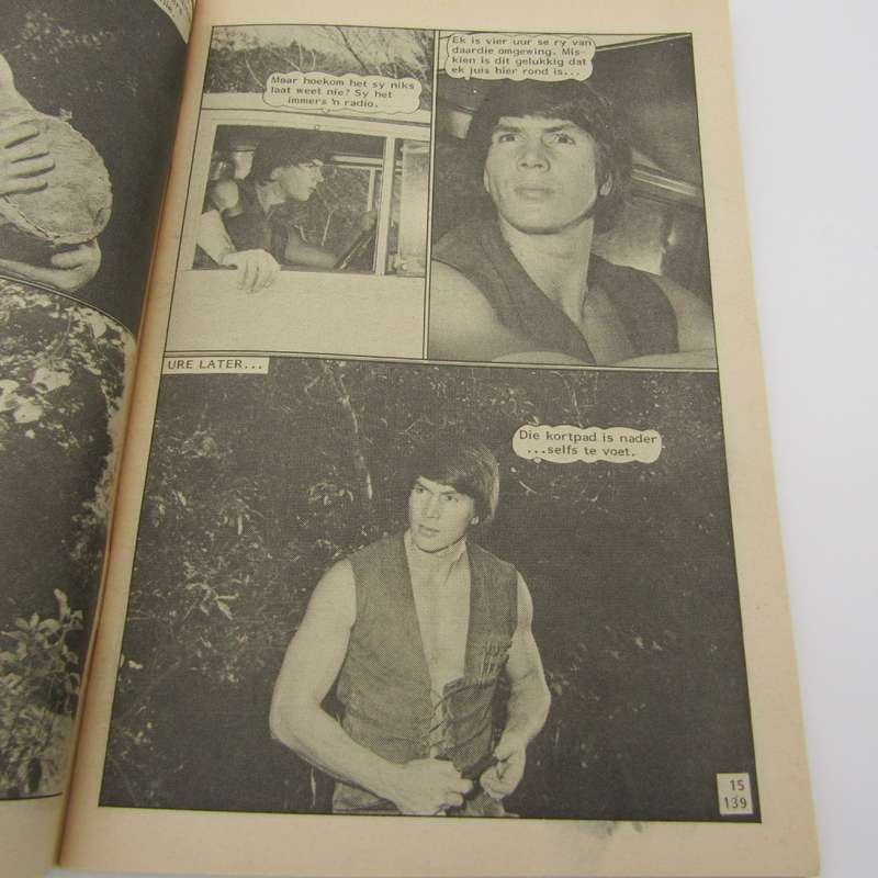 Afrikaans photo comic book - Die Wit Tier no 139 - very good condition