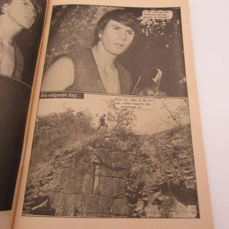Afrikaans photo comic book - Die Wit Tier no 139 - very good condition