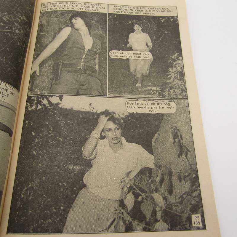 Afrikaans photo comic book - Die Wit Tier no 139 - very good condition