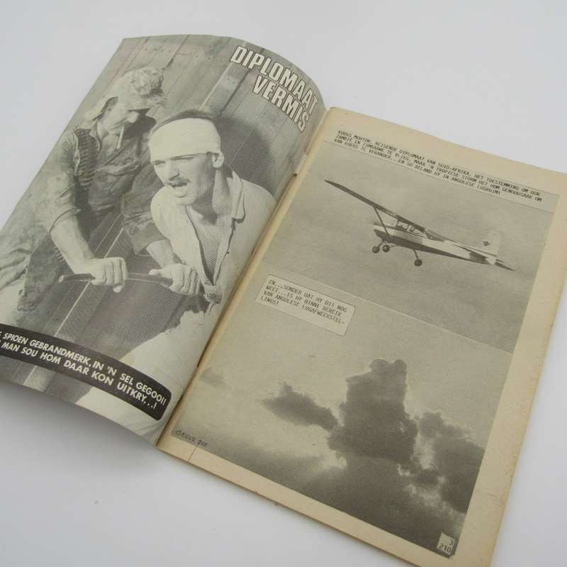Afrikaans photo comic book - Rocco de Wet Grensvegter no 210
