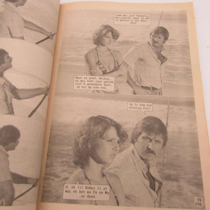 Afrikaans photo comic book - Rocco de Wet Grensvegter no 210
