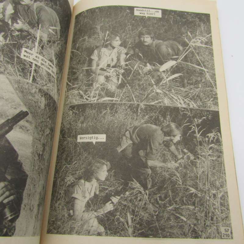 Afrikaans photo comic book - Rocco de Wet Grensvegter no 210