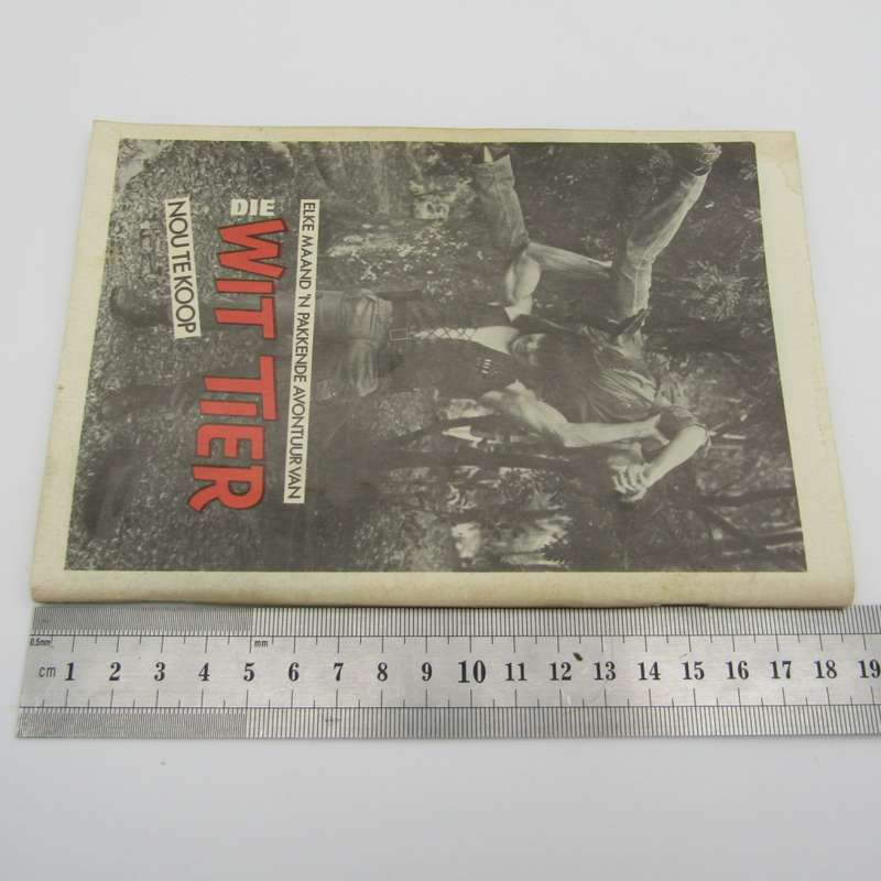 Afrikaans photo comic book - Rocco de Wet Grensvegter no 210