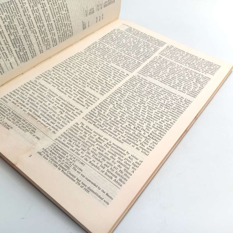 The Ethnic composition of the Ciskei and Transkei 1975 publication some water damage