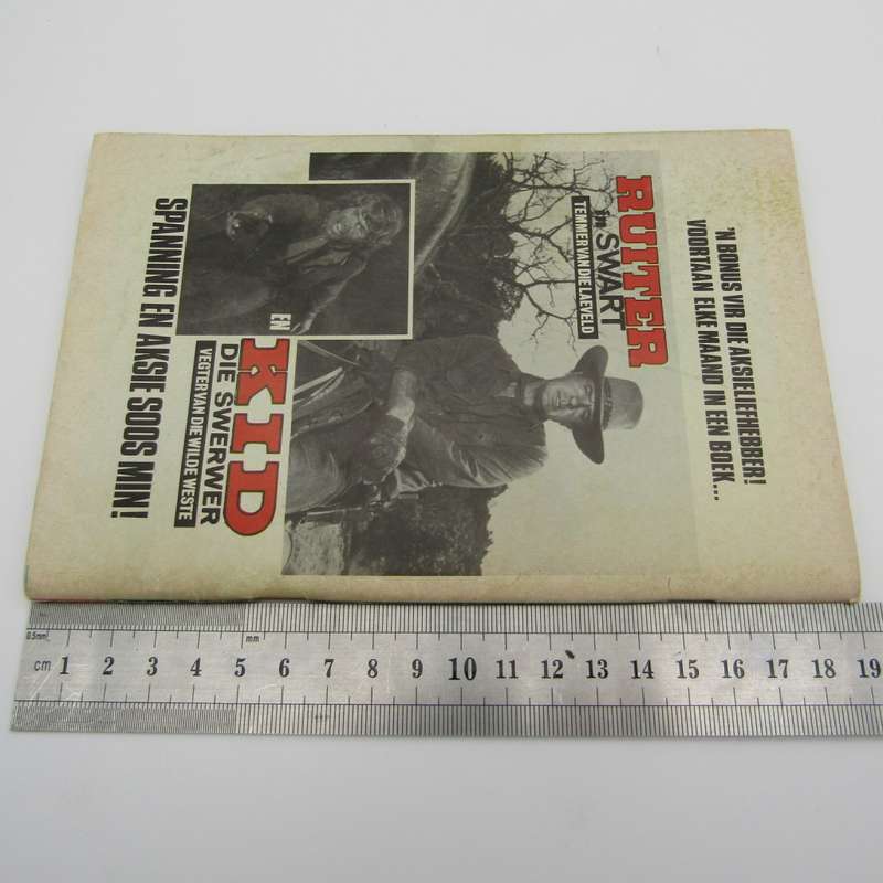 Afrikaans photo comic book - Die Wit Tier no 154