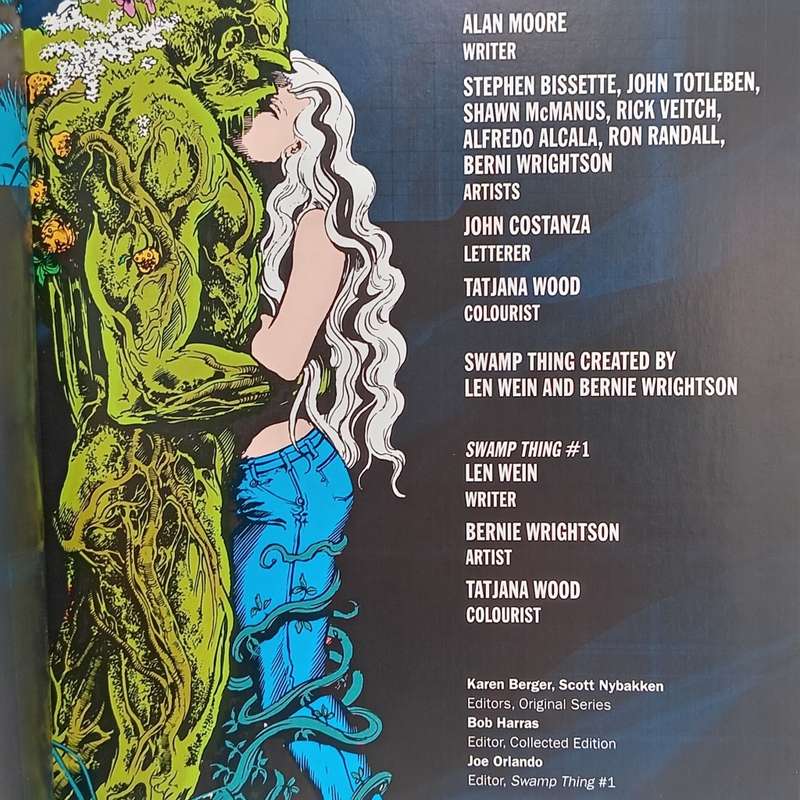 DC comics Graphic Novel volume 71 Swamp Thing part 2