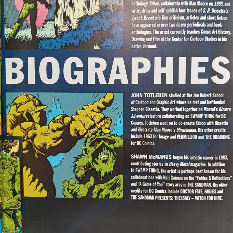 DC comics Graphic Novel volume 71 Swamp Thing part 2