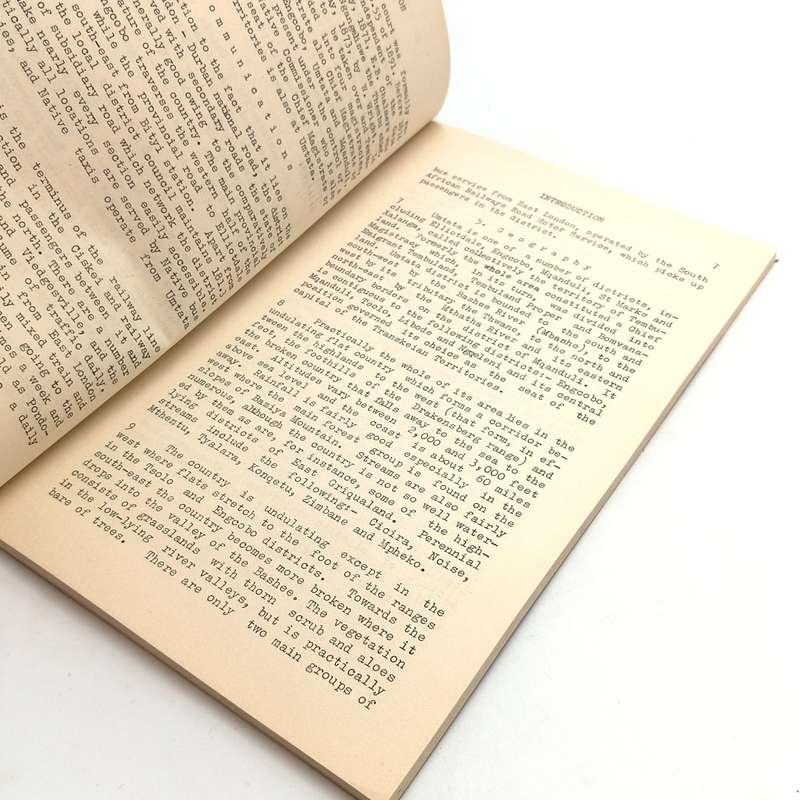 Department of Native Affairs - The Tribes of Umtata District 1956 publication