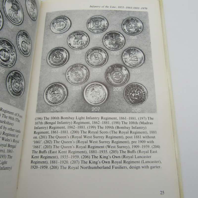 Buttons of the British Army 1855-1970 by Howard Ripley