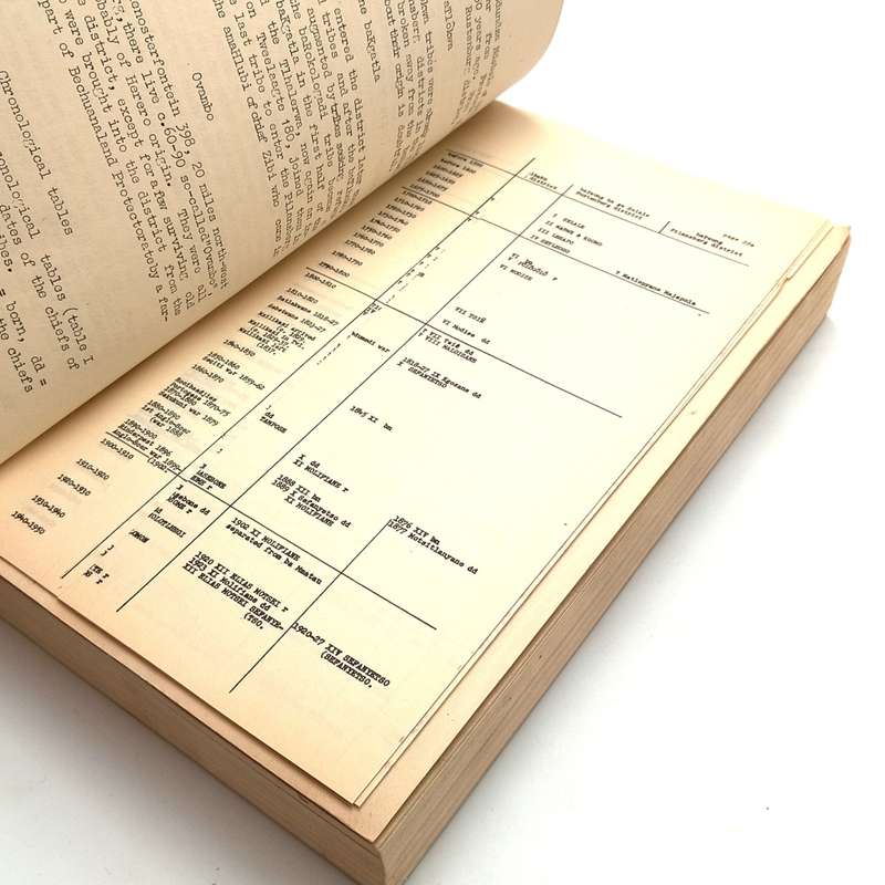 Unie van Suid-Afrika Departement van Naturellesake - Die Tlokwa en Birwa van Noord Transvaal 1953
