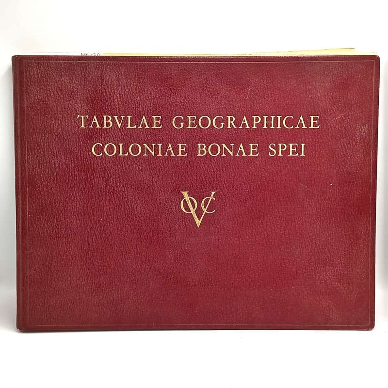 1952 Van Riebeeck festival VOC map book Tauvlae Geographical - many maps  included