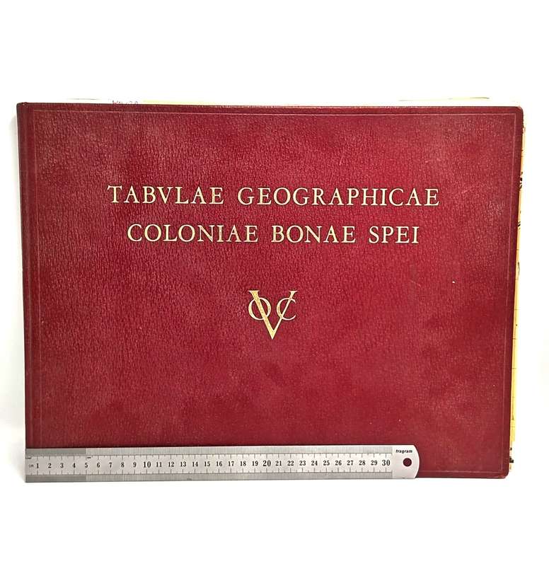 1952 Van Riebeeck festival VOC map book Tauvlae Geographical - many maps  included