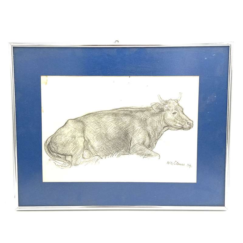Pencil Sketch by William Lionel Clause - 1939