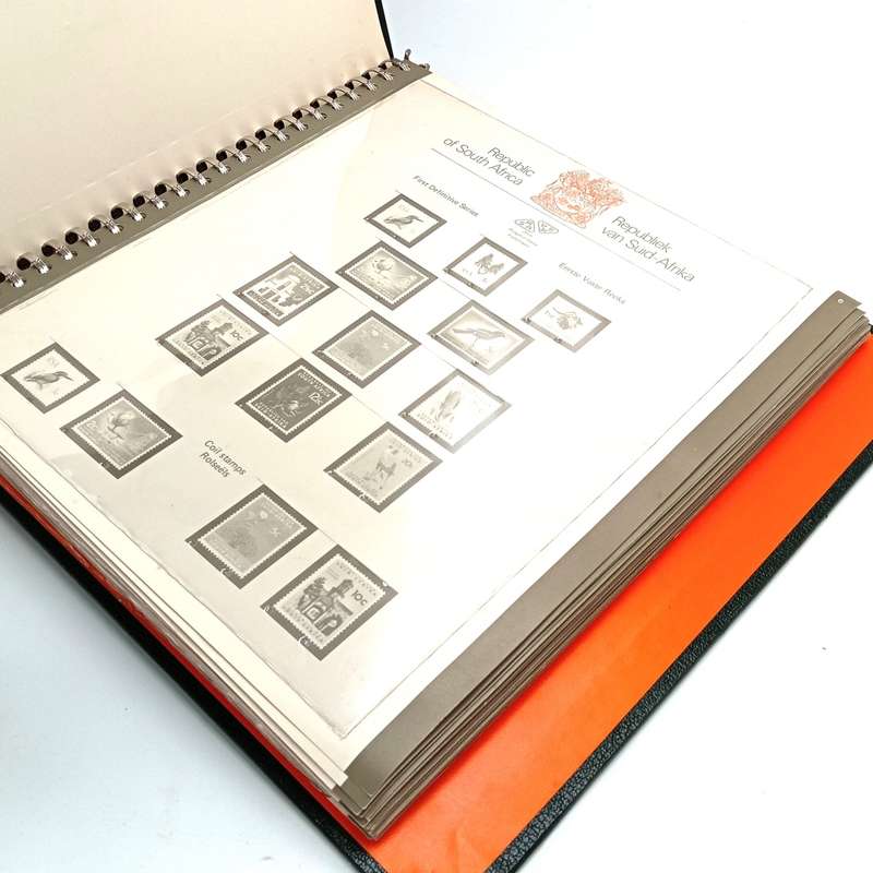 Republic of South Africa Pre Printed empty stamp album