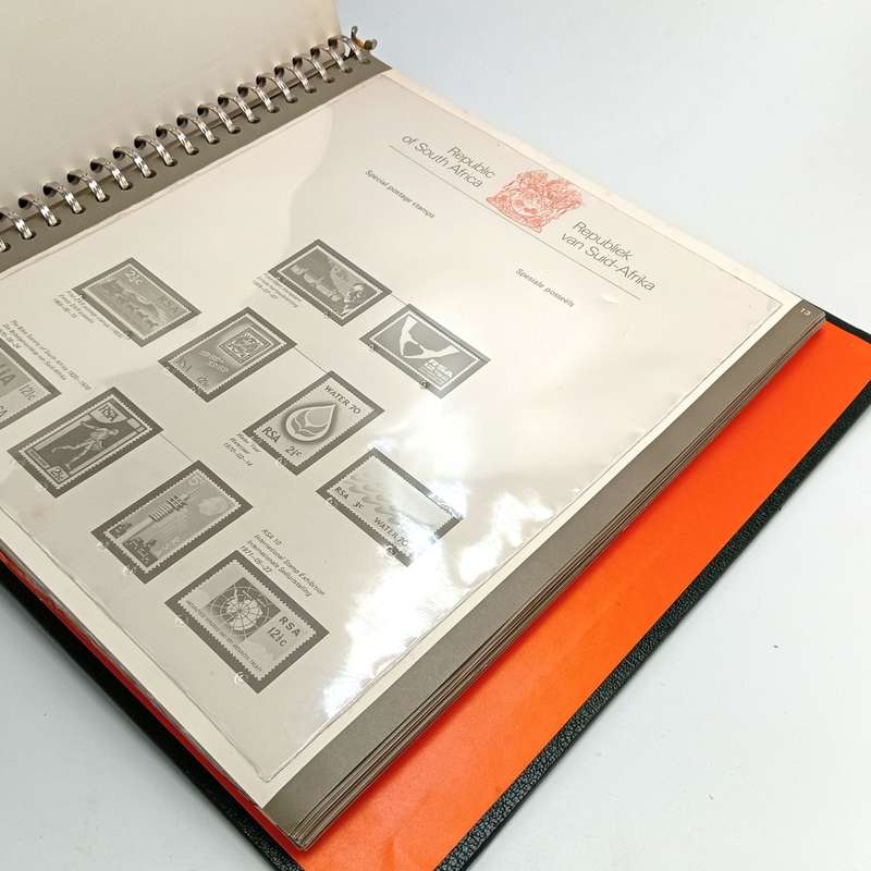 Republic of South Africa Pre Printed empty stamp album
